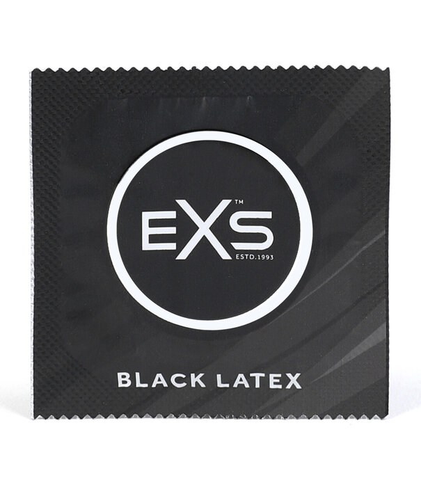 EXS EXS Black Latex - Condooms - 48 Stuks