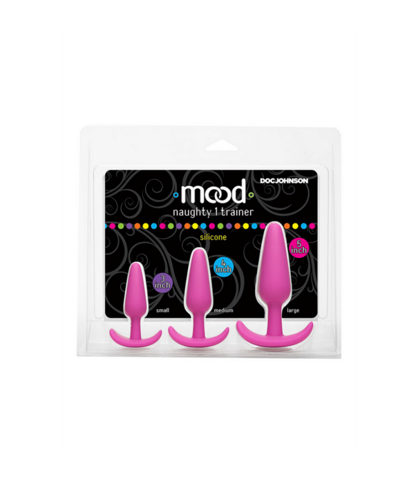 Doc Johnson Naughty 1 - Butt Plug Trainer Set