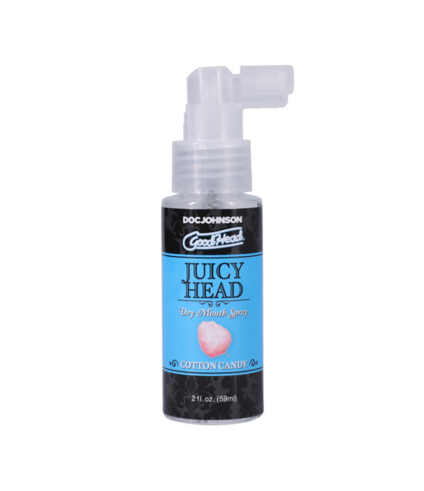 Doc Johnson Juicy Head - Dry Mouth Spray - Cotton Candy - 2 fl oz / 59 ml