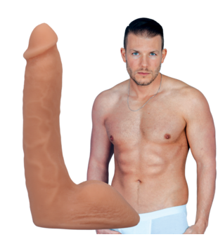 Codey Steele - Realistic ULTRASKYN Dildo - 8 / 20 cm - Vanille
