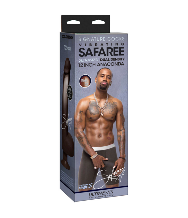 Doc Johnson Anaconda - Realistische Vibrerende Dildo - 2 Stuks