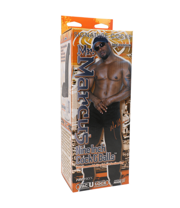 Doc Johnson Mr. Marcus - Realistische Dildo met Ballen - 9 / 22 cm