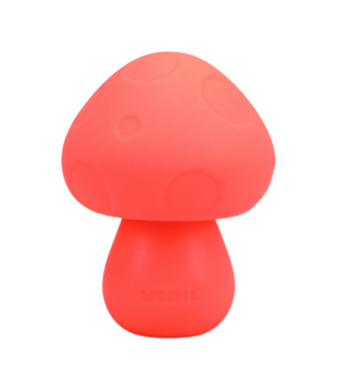 Paddenstoel Vibe - Oplaadbare Siliconen Vibrator - Perzik