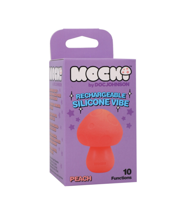 Doc Johnson Paddenstoel Vibe - Oplaadbare Siliconen Vibrator - Perzik