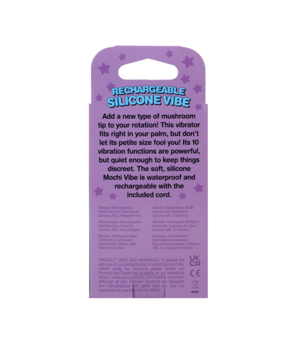 Doc Johnson Paddenstoel Vibe - Oplaadbare Siliconen Vibrator - Perzik