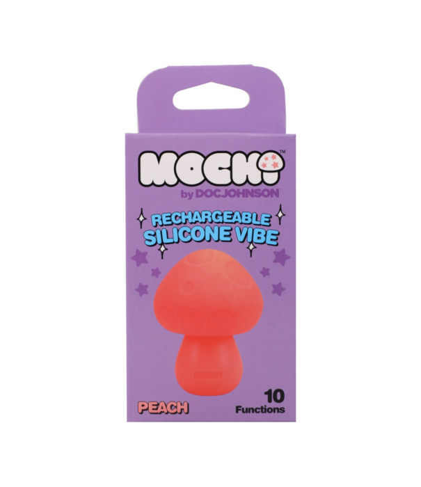 Doc Johnson Paddenstoel Vibe - Oplaadbare Siliconen Vibrator - Perzik