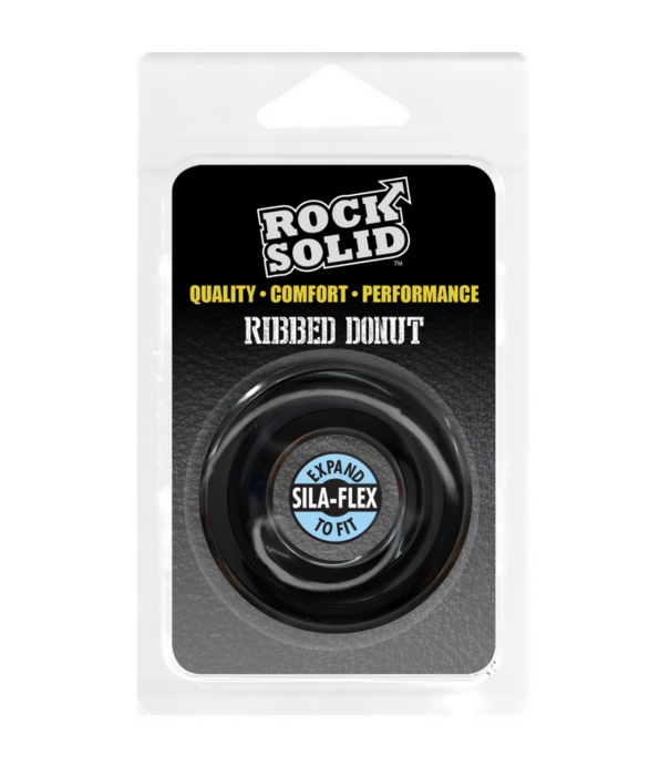 Doc Johnson Ribbed Donut - Cockring