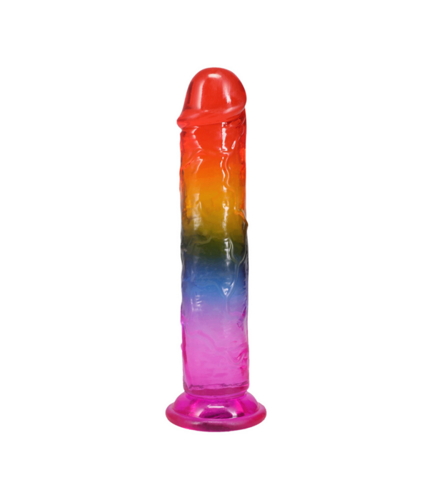 Doc Johnson Classic Dong - 7,5 / 19,7 cm - Regenboog