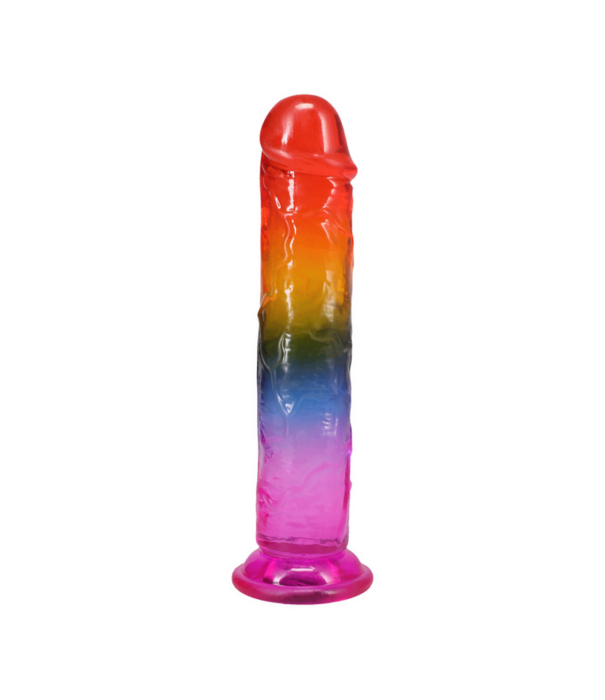 Doc Johnson Classic Dong - 7,5 / 19,7 cm - Regenboog