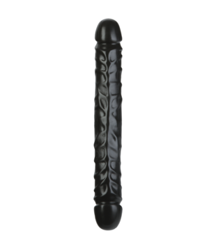 Jr. Veined Double Header - Dildo met Dubbele Einden - 12 / 30 cm