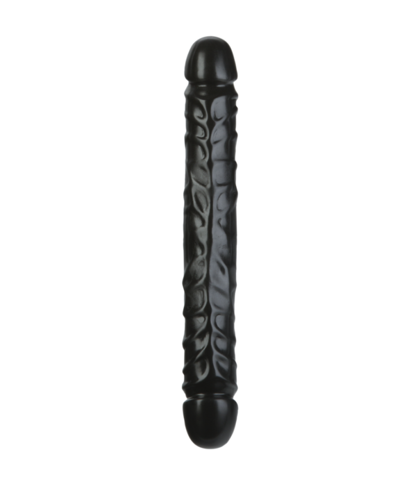 Doc Johnson Jr. Veined Double Header - Dildo met Dubbele Einden - 12 / 30 cm