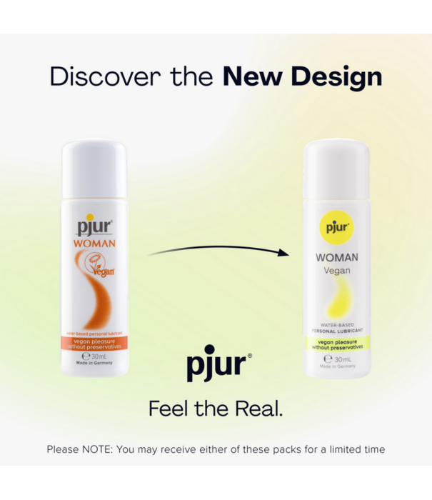Pjur Woman Vegan - Waterbased Vegan Lubricant - 1 fl oz / 30 ml