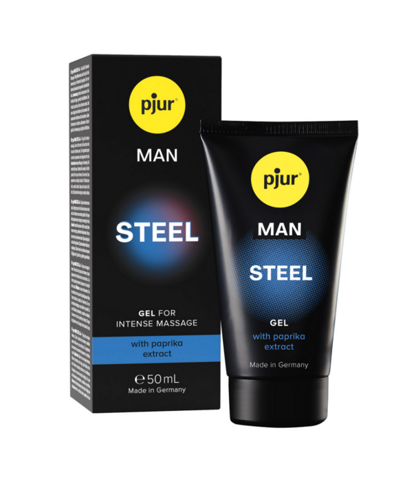 Pjur MAN Steel - Gel for Intense Massage - 1.7 fl oz / 50 ml