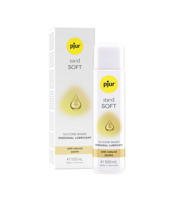 Pjur Med Soft - Siliconebased Lubricant with Natural Jojoba - 3.4 fl oz / 100 ml
