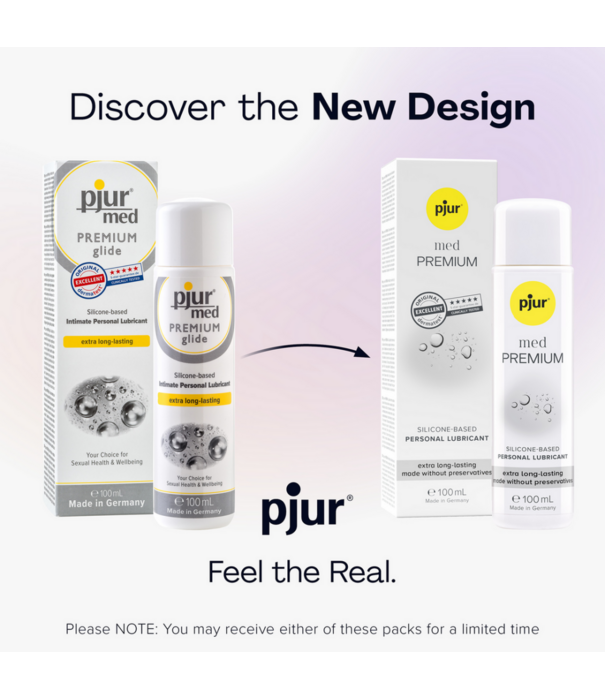 Pjur Med Premium - Siliconebased Lubricant Extra Long-lasting - 3.4 fl oz / 100 ml