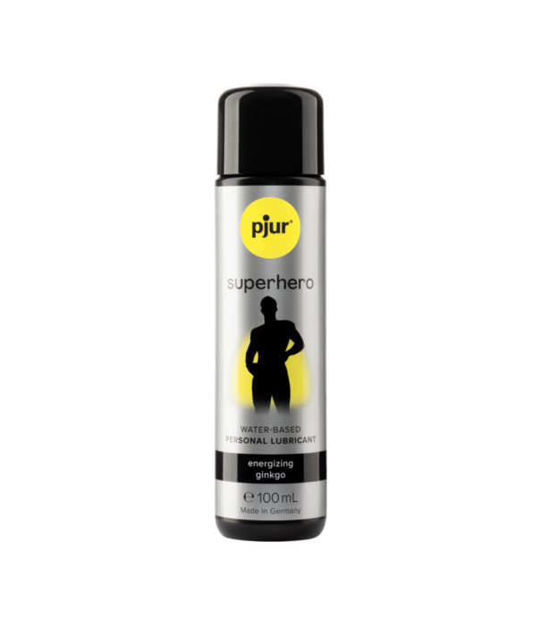 Pjur Superhero - Energizing Waterbased Lubricant for Men - 3.4 fl oz / 100 ml