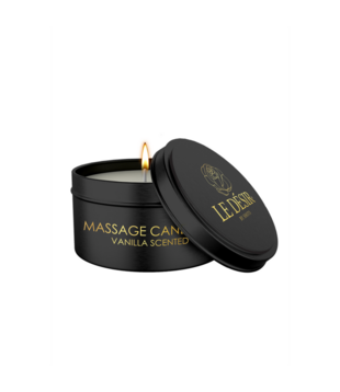 Erotische Massagekaars - Vanillegeur