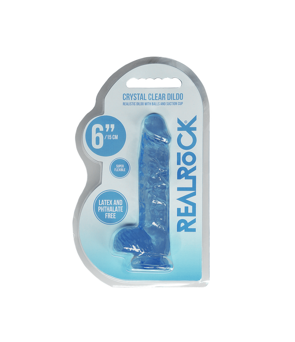 RealRock by Shots Realistische Dildo met Ballen - 6 / 15 cm