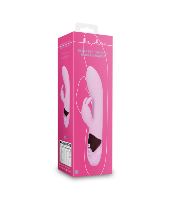 Loveline by Shots Ultra Zachte Silicone Rabbit Vibrator