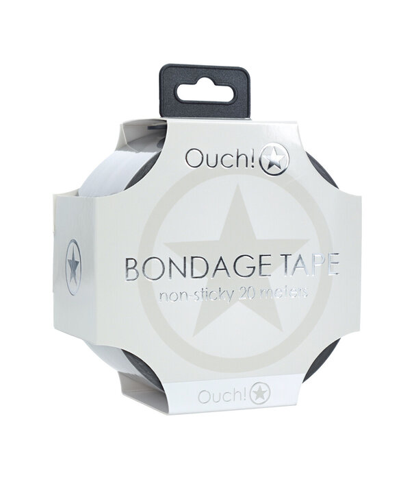 Ouch! by Shots PVC Niet-Plakband - 20 m - Zilver