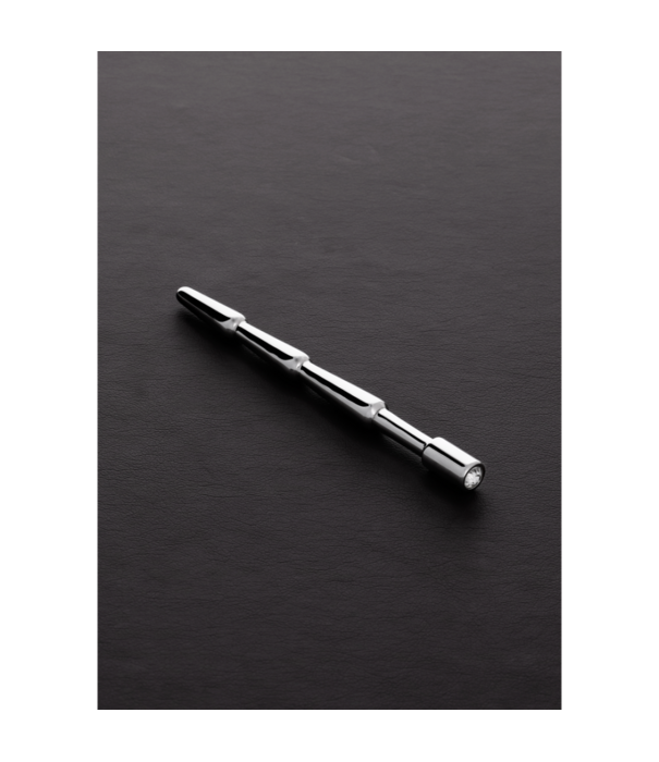 Steel by Shots Rider Jewelled Plug