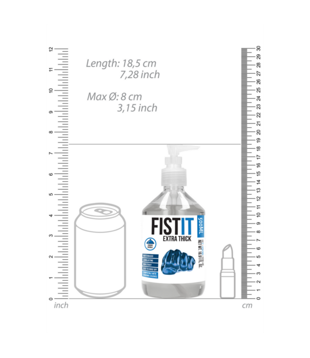 Fist It by Shots Extra Dikke Glijmiddel - 17 fl oz / 500 ml
