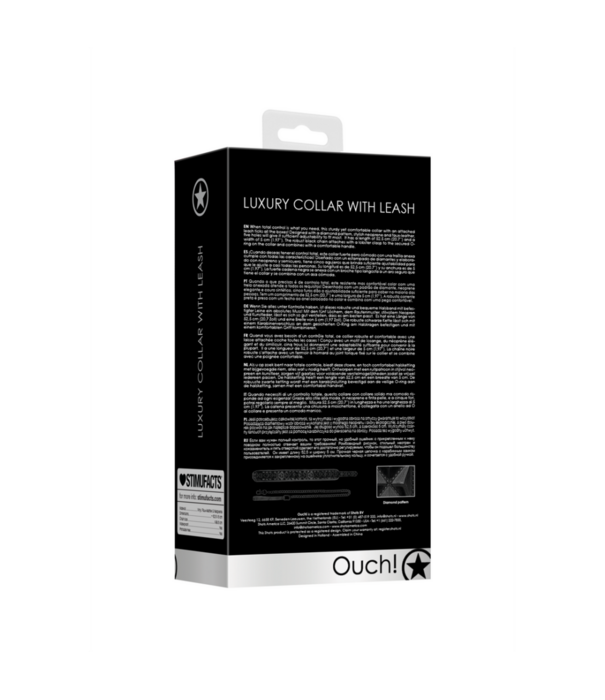 Ouch! by Shots Halsband met Leash