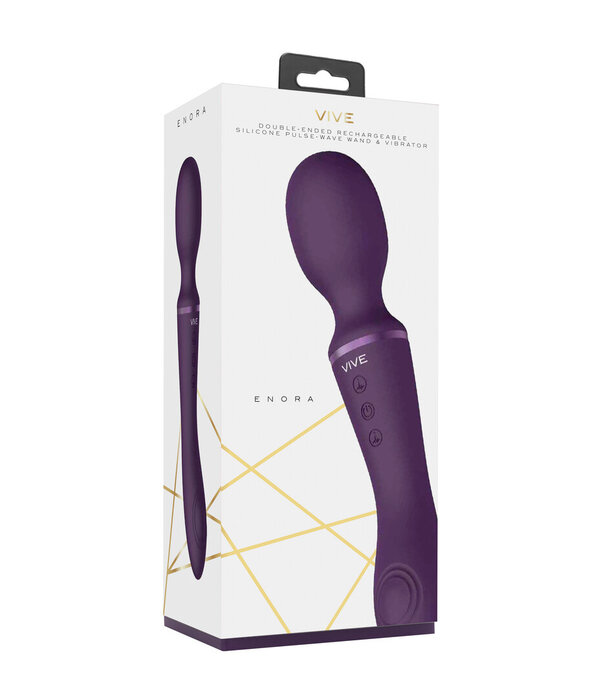 VIVE by Shots Enora - Wand  Vibrator - Paars
