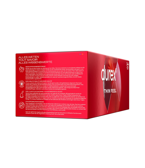 Durex Dunne Voel - Condooms - 144 Stuks