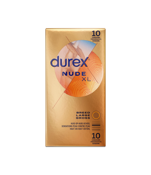 Durex Nude XL - Condooms - 10 Stuks
