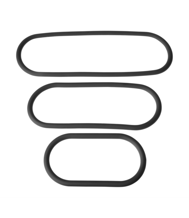 PerfectFitBrand Slim Wrap Ring - Cockring 3-Pack - 3 Stukken