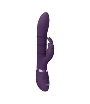 Sora - Up  Down Stimulerende Ringen, Vibrerende G-Spot Rabbit - Paars