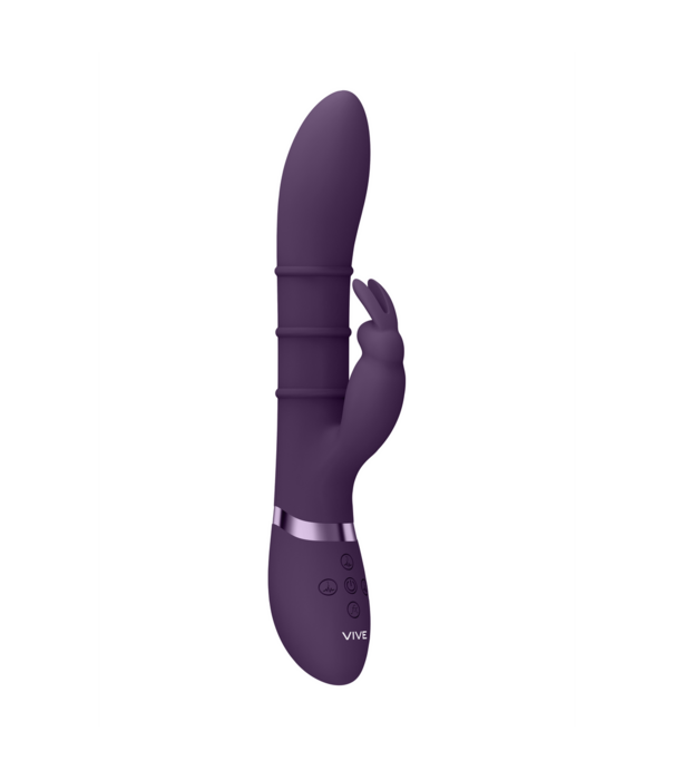VIVE by Shots Sora - Up  Down Stimulerende Ringen, Vibrerende G-Spot Rabbit - Paars