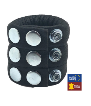 Verstelbare Leren Ballstretcher 190 gr - Zwart