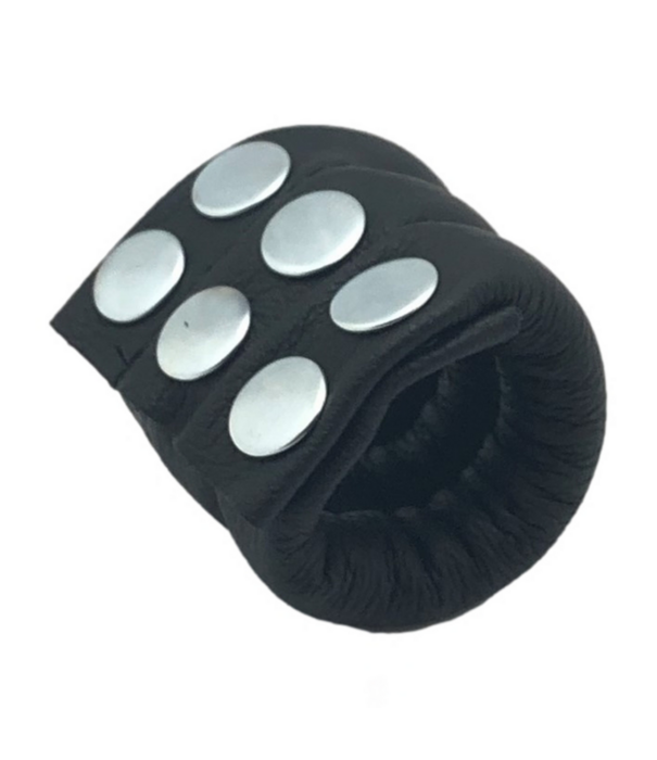 Red Leather Verstelbare Leren Ballstretcher 190 gr - Zwart