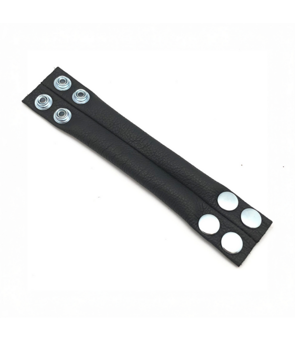 Red Leather Verstelbare Leren Ballstretcher 140 gr - Zwart