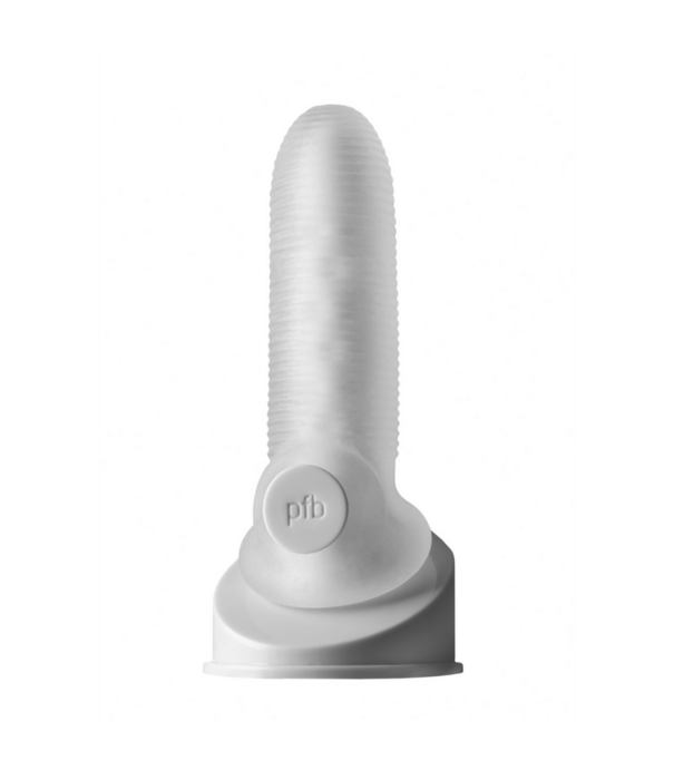 PerfectFitBrand Fat Boy Micro Ribbed Sheath - Dildo - 6 / 14 cm