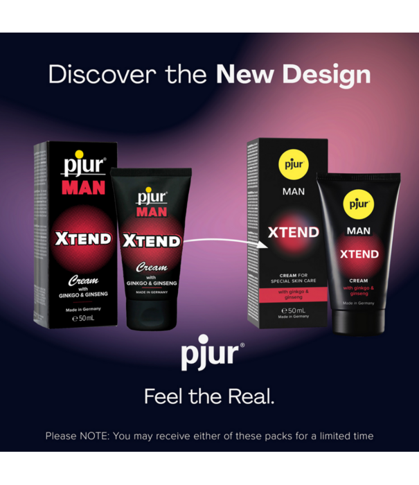 Pjur MAN Xtend - Cream for Special Skin Care - 1.7 fl oz / 50 ml