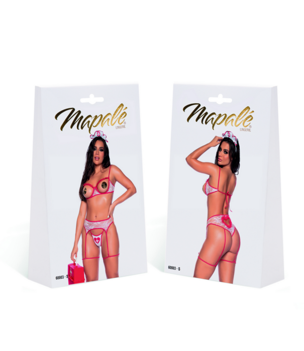 Mapalé Kostuum Verpleegkundige - L