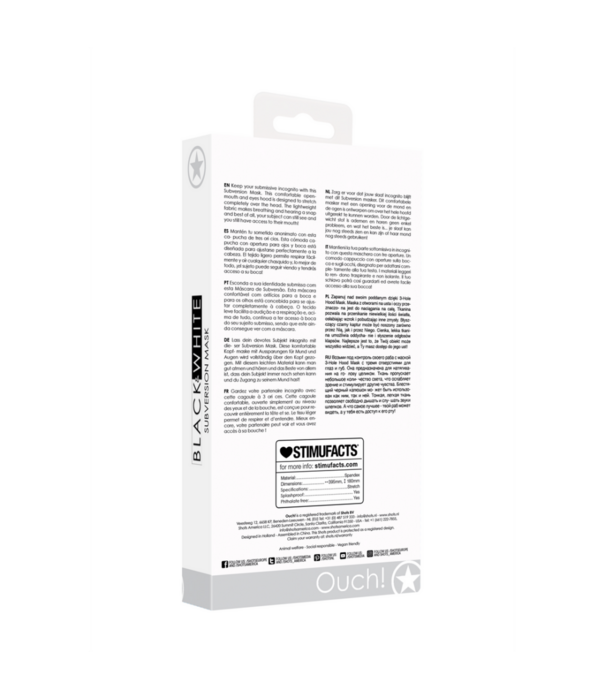 Ouch! by Shots Subversie Masker