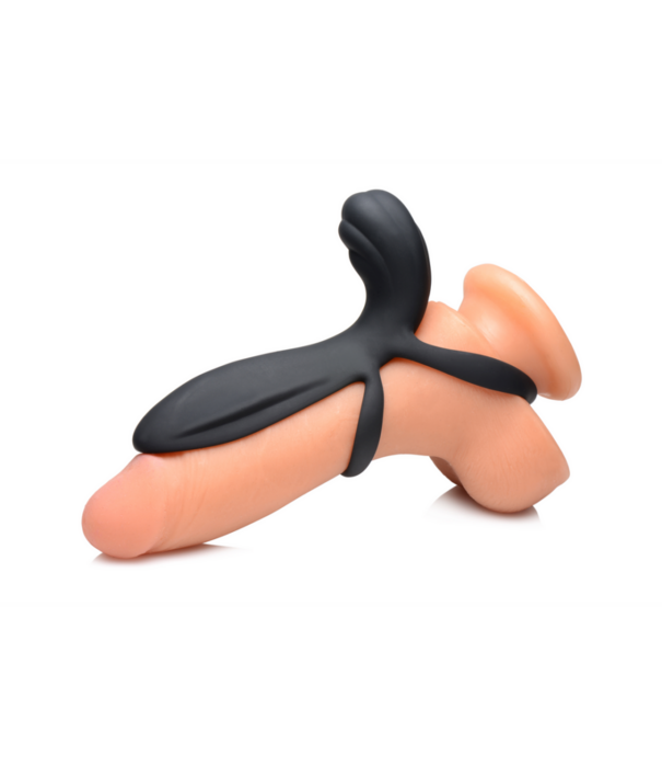 Siliconen Vibrerende Penis Sleeve met Afstandsbediening