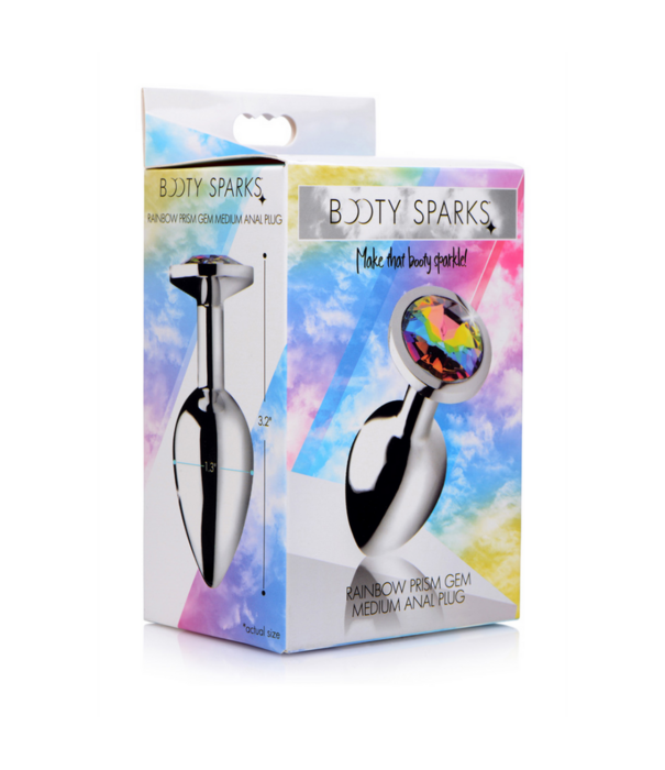 Rainbow Prism - Butt Plug - Medium Rainbow Prism - Butt Plug - Medium