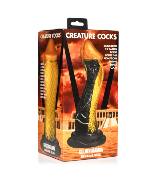 Gouden Slang - Siliconen Dildo