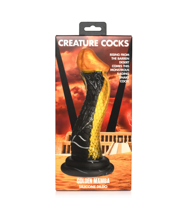 Gouden Slang - Siliconen Dildo