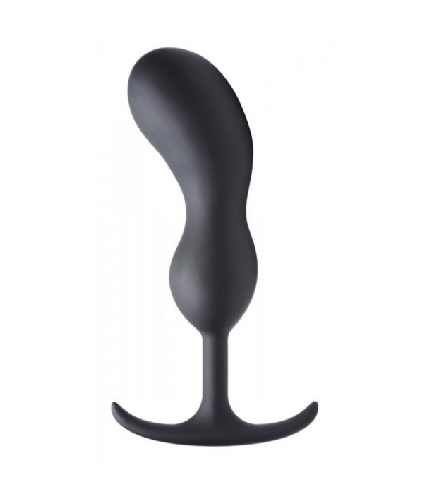 Premium Siliconen Geweighted Prostate Plug - Extra Groot