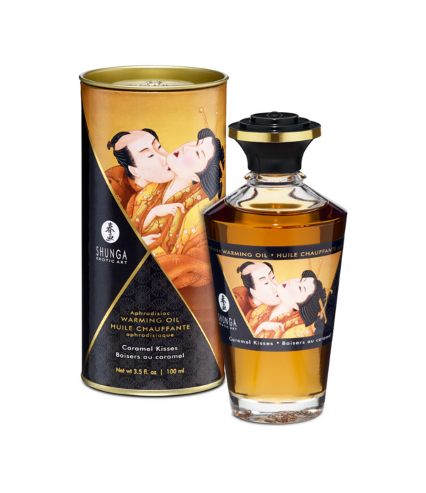 Shunga Aphrodisia Olie - Caramel Kussen - 3.5 fl oz / 100 ml