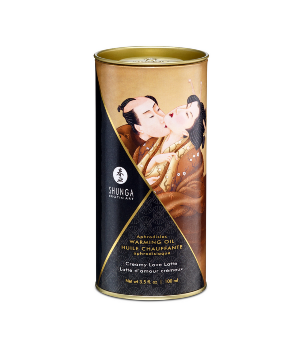 Shunga Aphrodisia Olie - Romige Love Latte - 3.5 fl oz / 100 ml