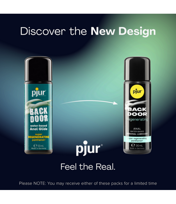 Pjur Backdoor Regenerating - Waterbased Anal Lubricant with Panthenol - 1 fl oz / 30 ml