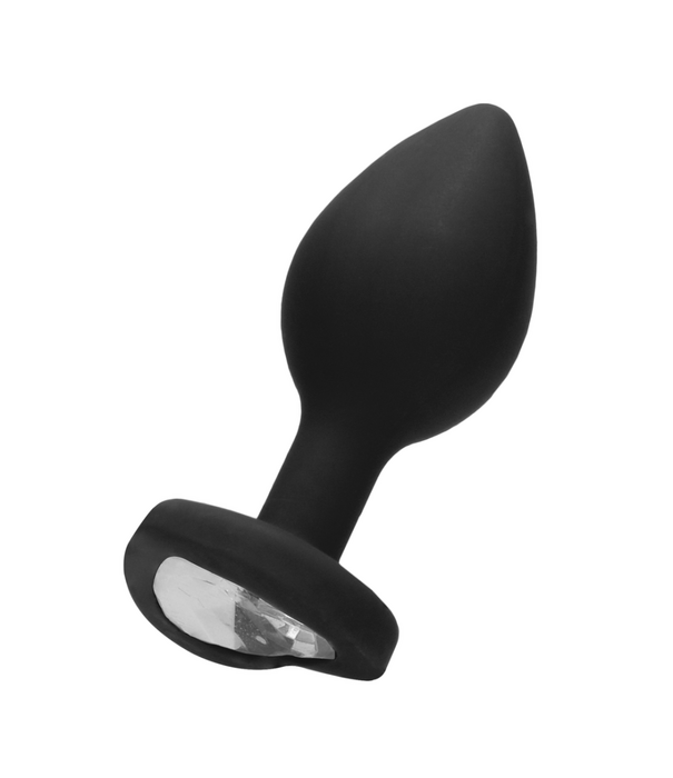 Ouch! by Shots Diamanten Hart Butt Plug - Groot