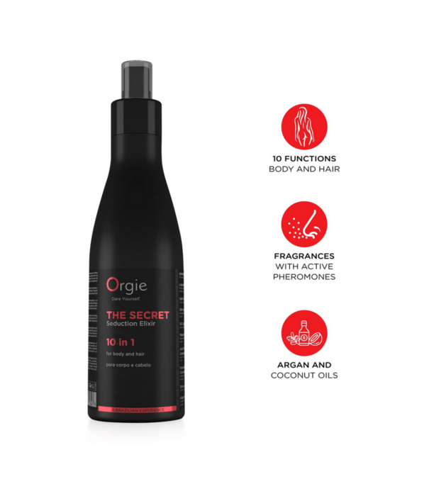Orgie De Secret Seduction Elixir - Huid- en Haarlotion met Pheromonen - 7 fl oz / 200 ml